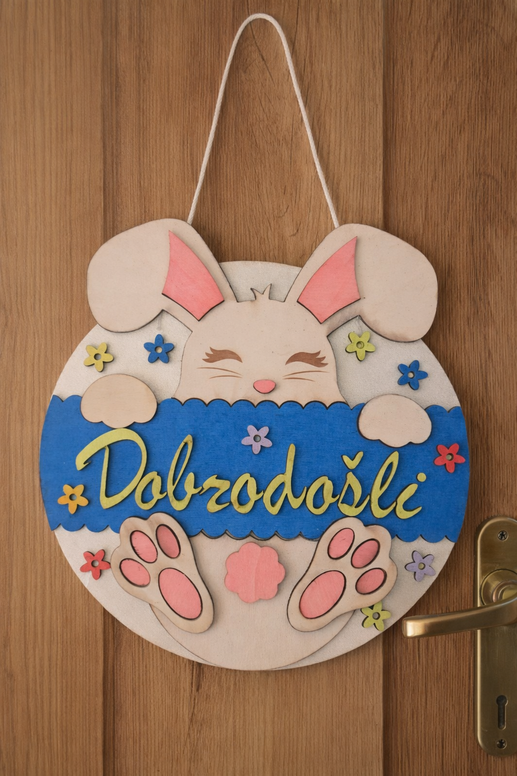Leseni velikonočni pozdrav