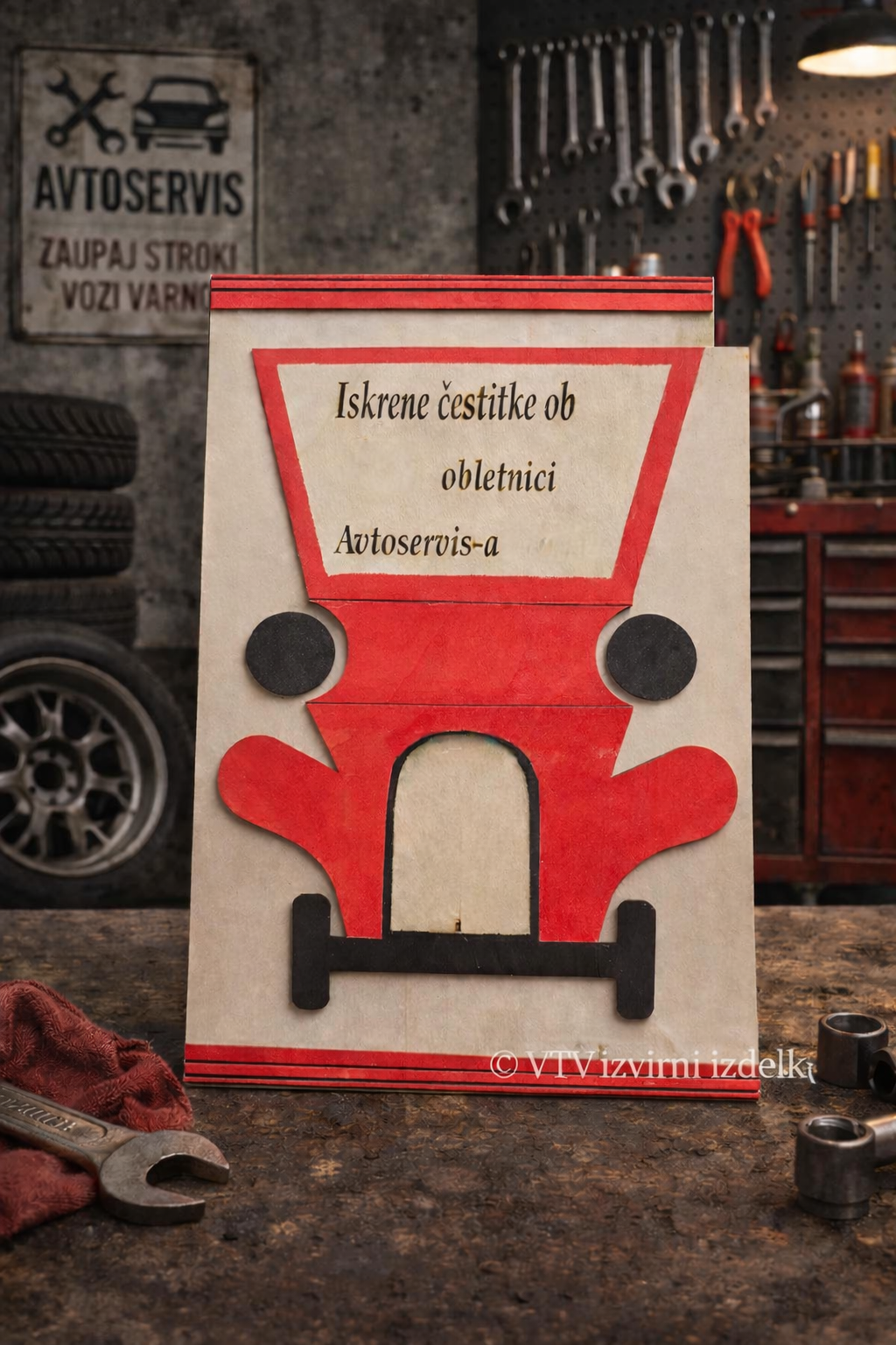 🚗✨ Unikatno darilo za avtoservis!