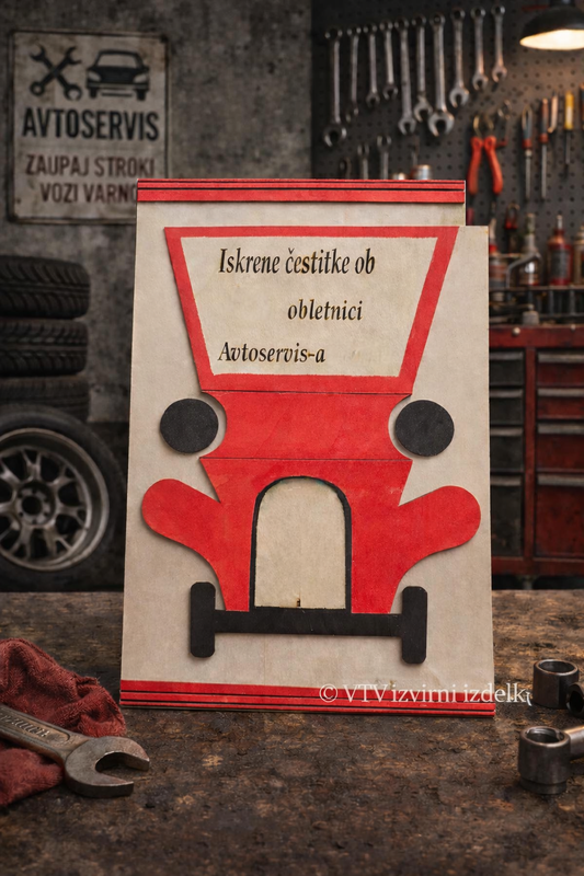 🚗✨ Unikatno darilo za avtoservis!