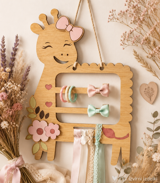 🎀🦒 PERSONALIZIRANO OBEŠALO ZA LASE 🦒🎀