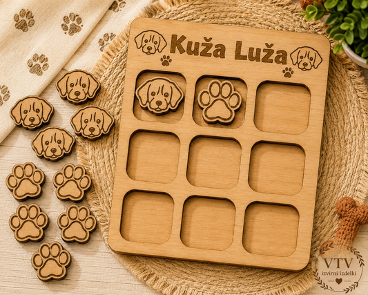 🐶🎲 ŠTIRI V VRSTO – KUŽA LUŽA 🐾