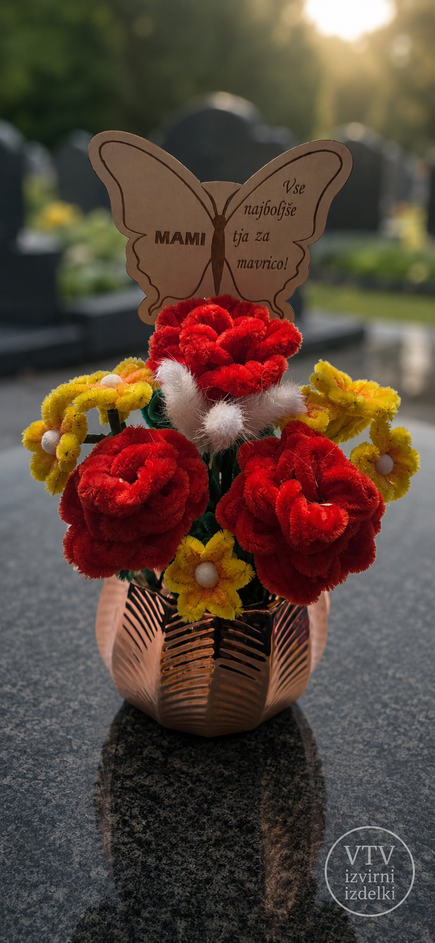 🌹 Nagrobni šopek za mami 🌹