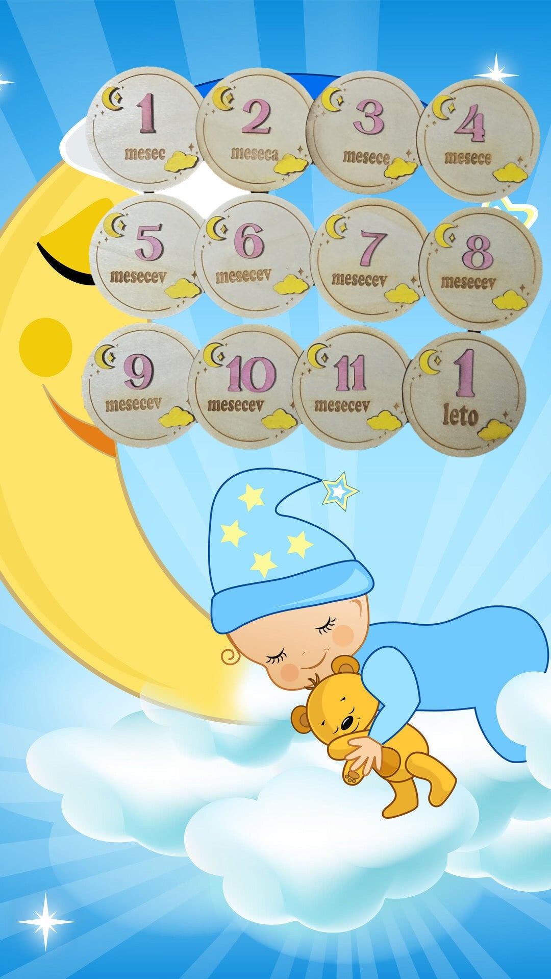 👶✨Mejniki za dojenčke👶